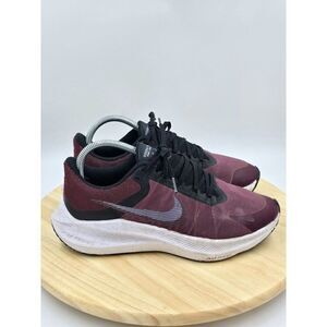 Nike Womens Zoom Winflo 8 Running Shoes Dark Beetroot Black CW3421-600 Size 9